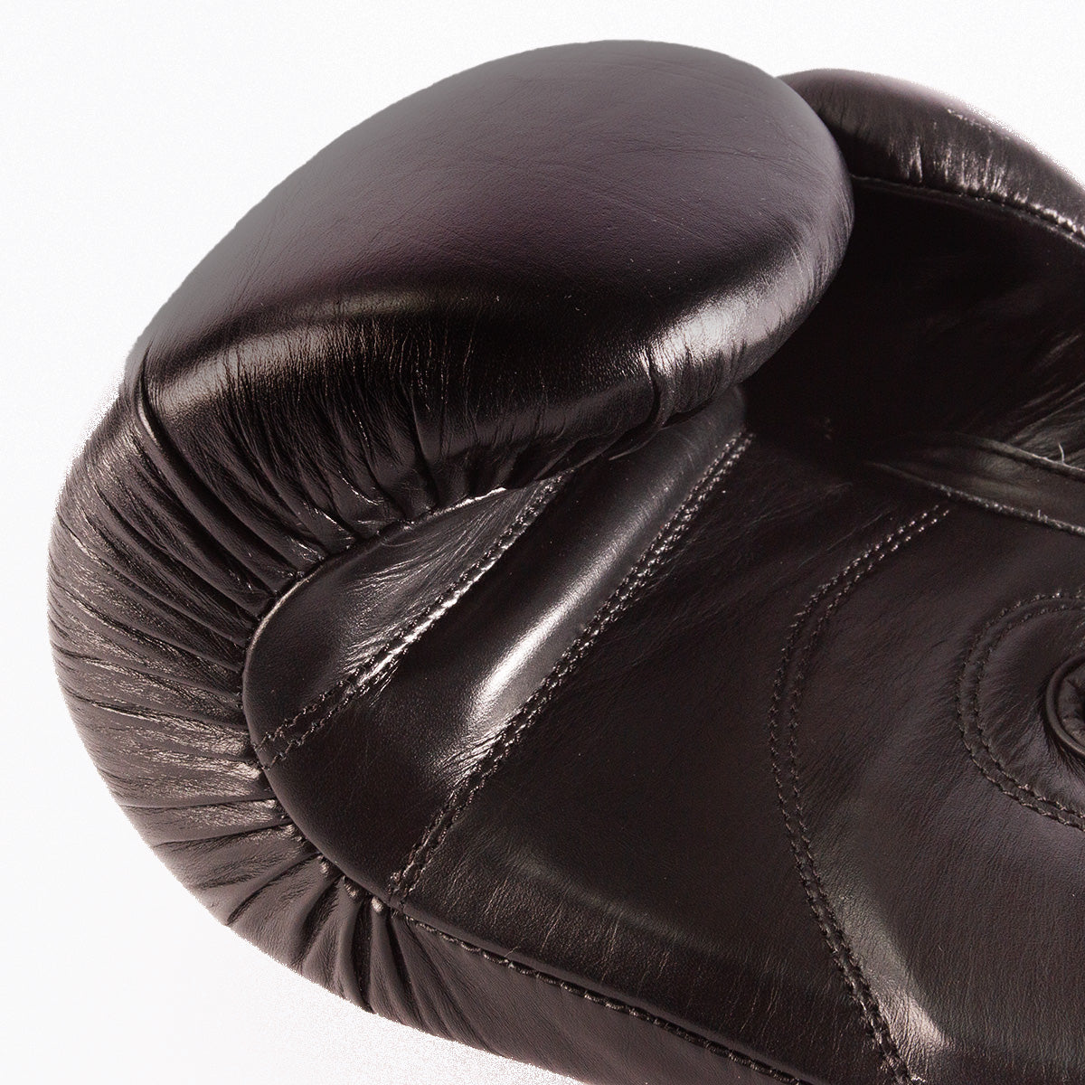 Classic Leather Black Boxing Gloves Drako