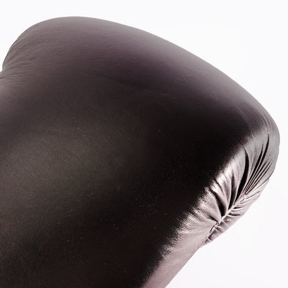 Classic Leather Black Boxing Gloves Drako