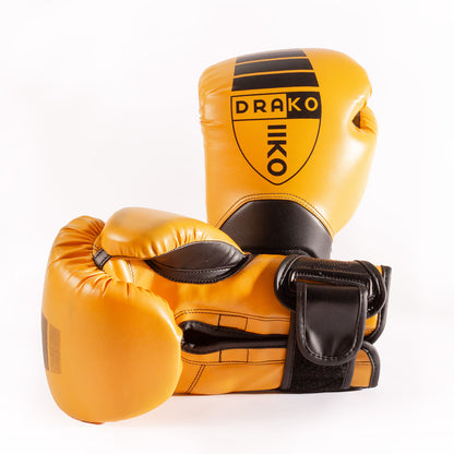 Energizer Yellow Sparring Gloves Drako