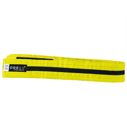 Drako Youth Black Stripe BJJ Belts